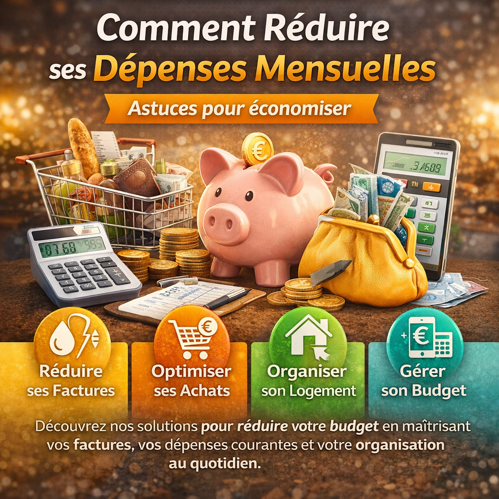 réduire budget mensuel économies dépenses gestion budget maison