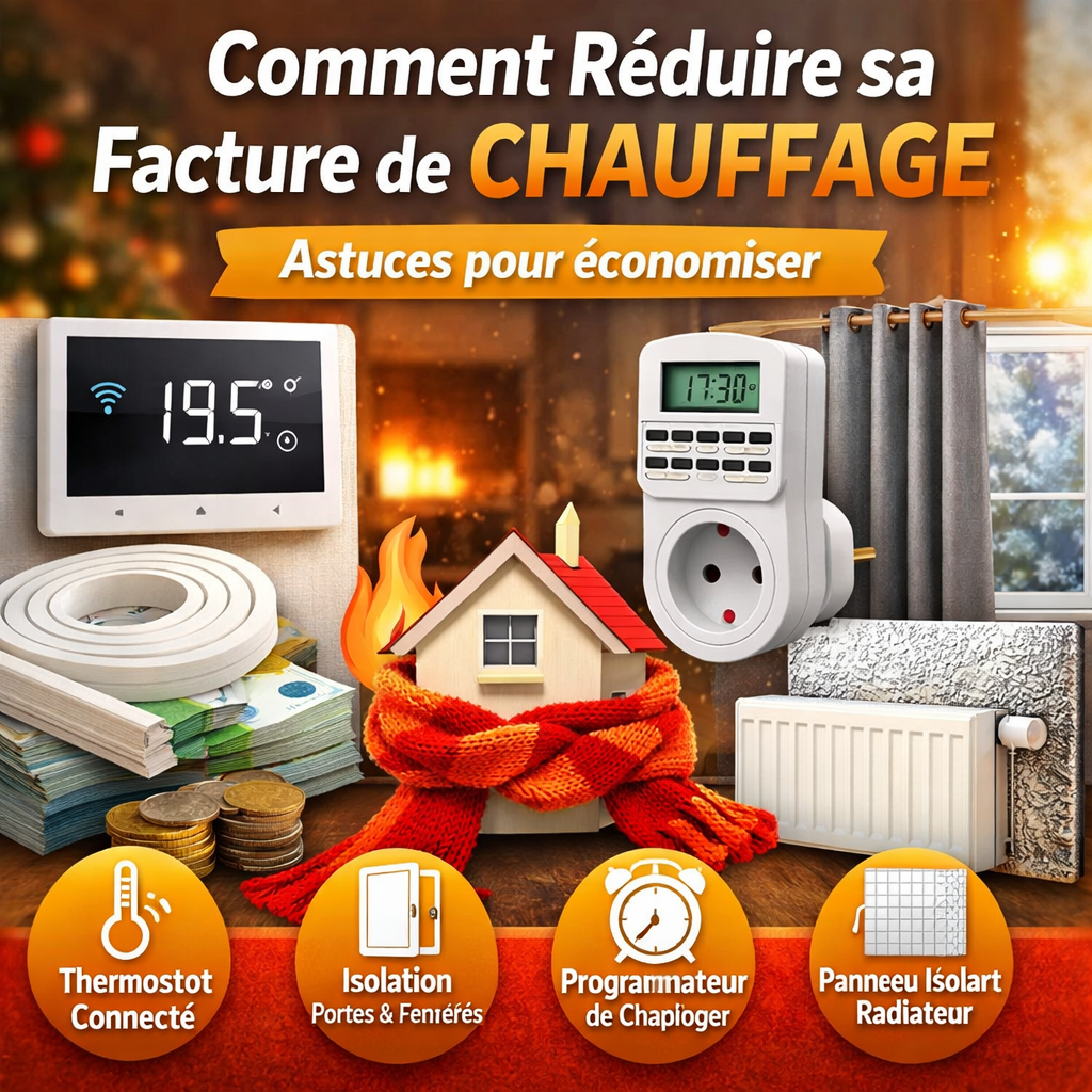 comment réduire sa facture de chauffage et économiser de l’énergie
