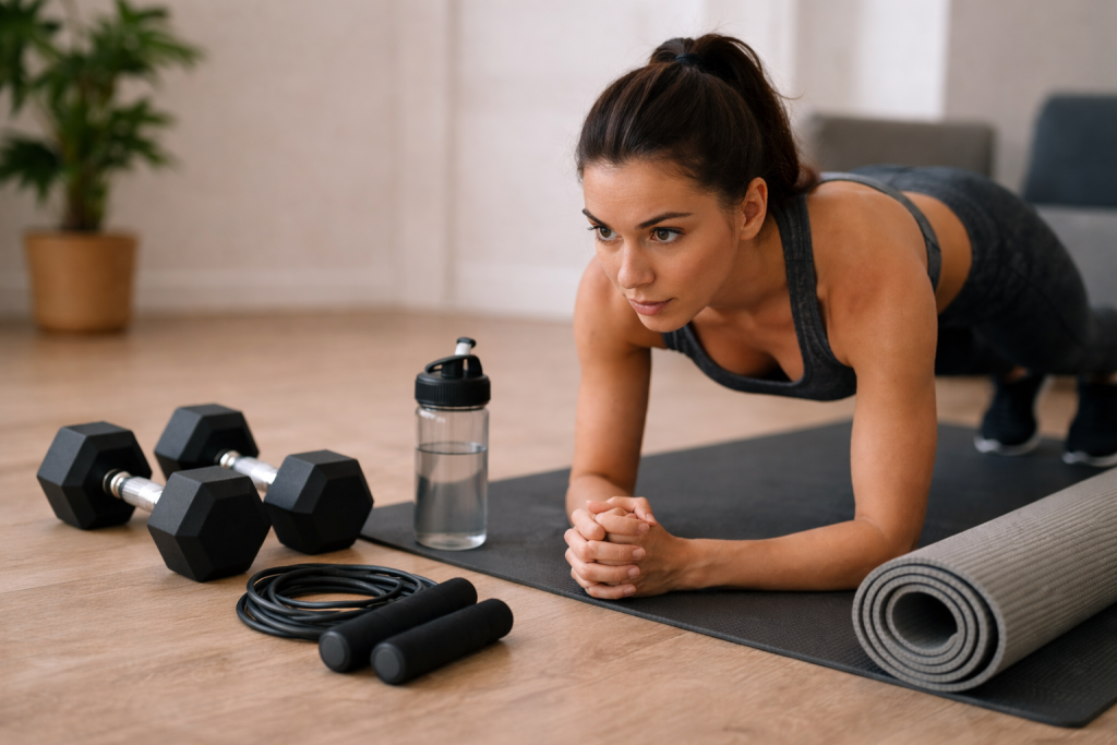 conseils sport fitness pas cher entraînement maison 2026