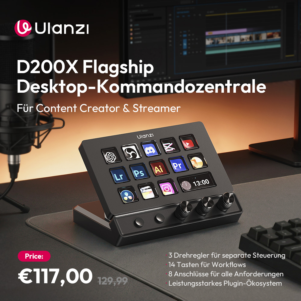 Code Promo Ulanzi -3% EXTRA3 10ème Anniversaire Matériel Photo Vidéo