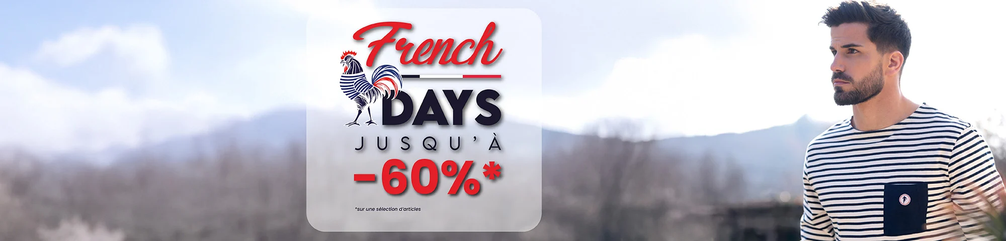 French Days Ruckfield promotion vêtements homme