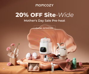 Code promo Momcozy -20% et jeu concours Boîte Mystère Fête des Mères 2026