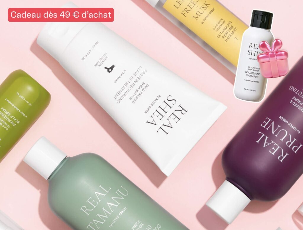 produits capillaires naturels Rated Green en promotion chez MiiN Cosmetics
