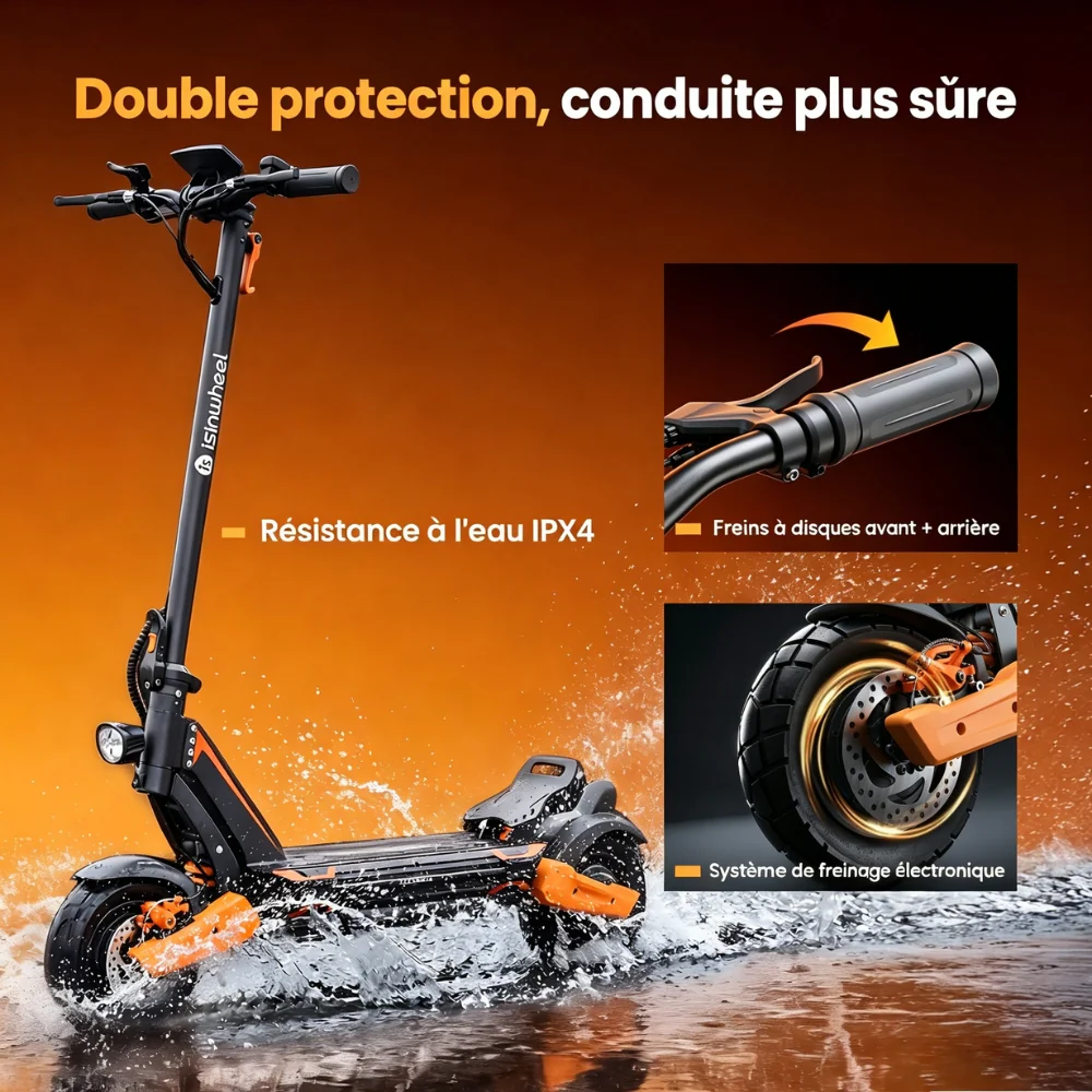 trotinette electrique tout terrain isinwheel 2