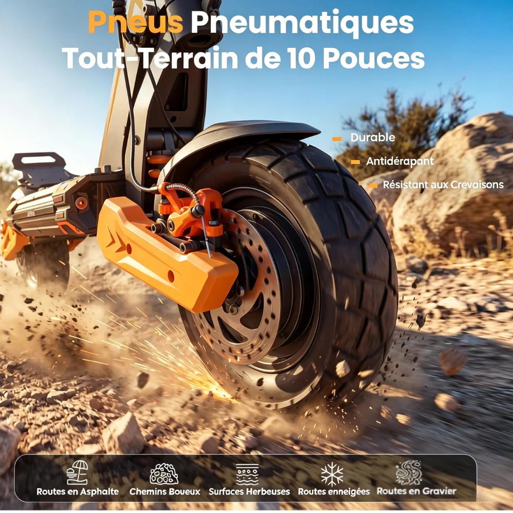 trotinette electrique tout terrain isinwheel 4