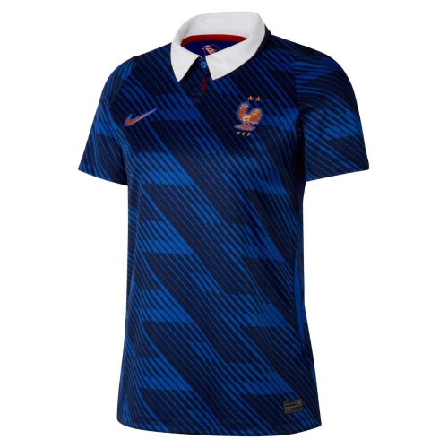 Maillot Équipe de France 2026 domicile coupe femme col polo
