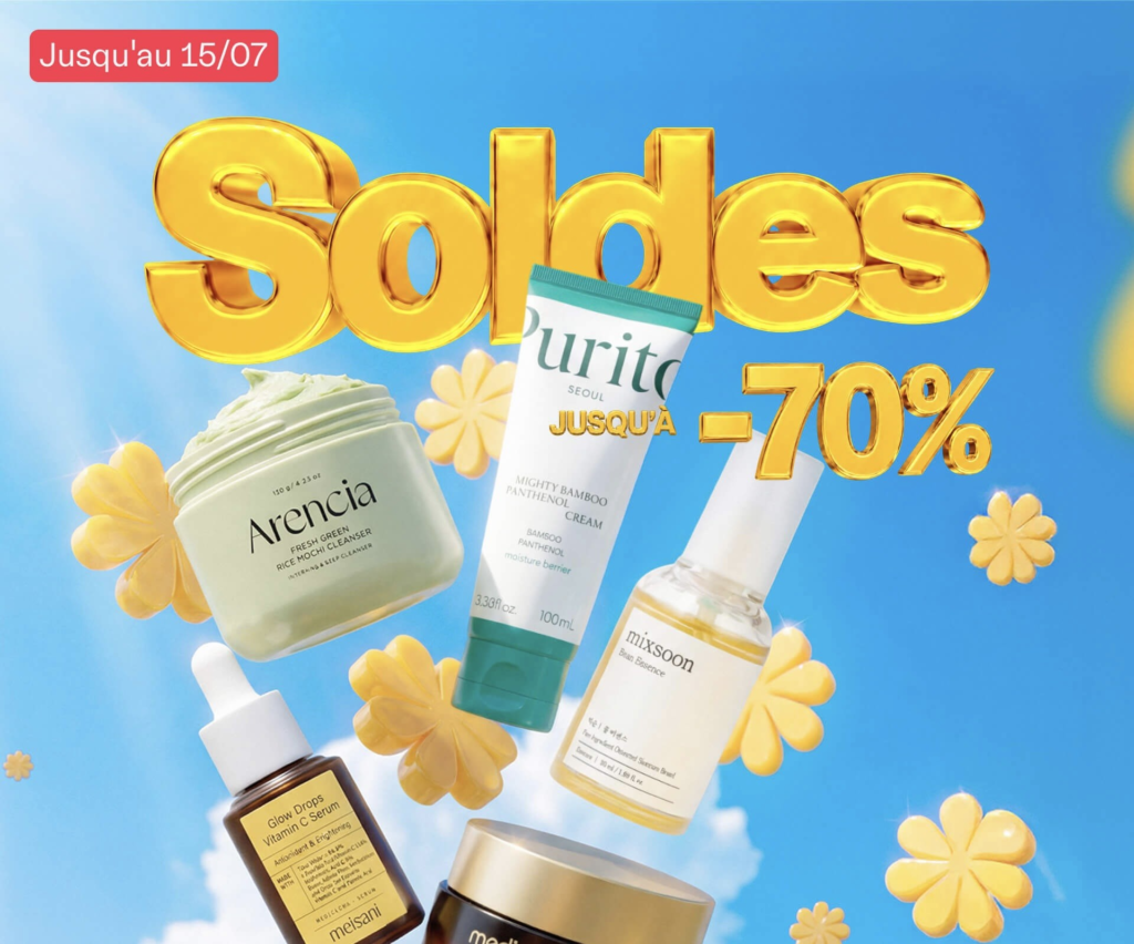 soldes Miin Cosmetics avec réductions jusqu'à 70 %