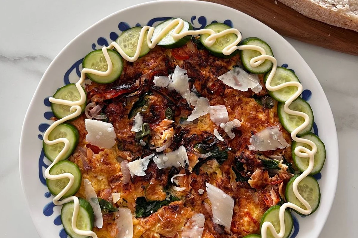 Frittata aux légumes — version gratinée 1 frittata aux legumes version gratinee
