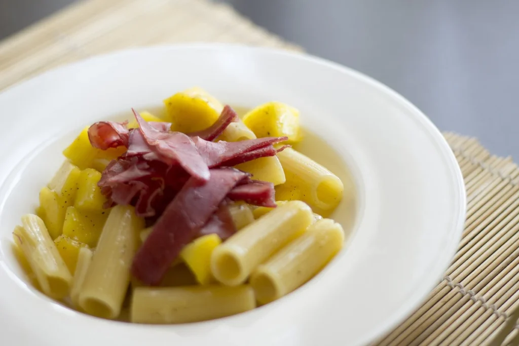 Salade de pâtes — version croustillante