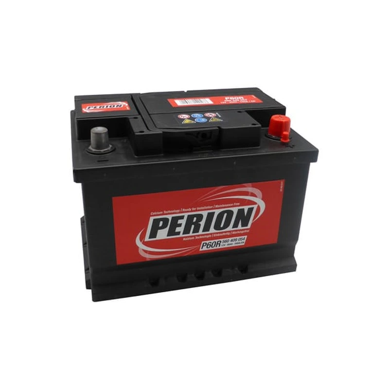 PERION -  - Batterie voiture 12V P60R 60AH 540A L2B (n°7) - Réf. 6000012