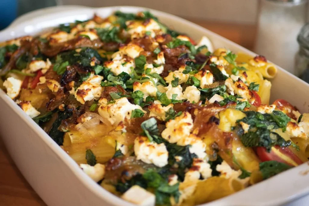 Gratin de pâtes — version crémeuse – recette anti-gaspillage